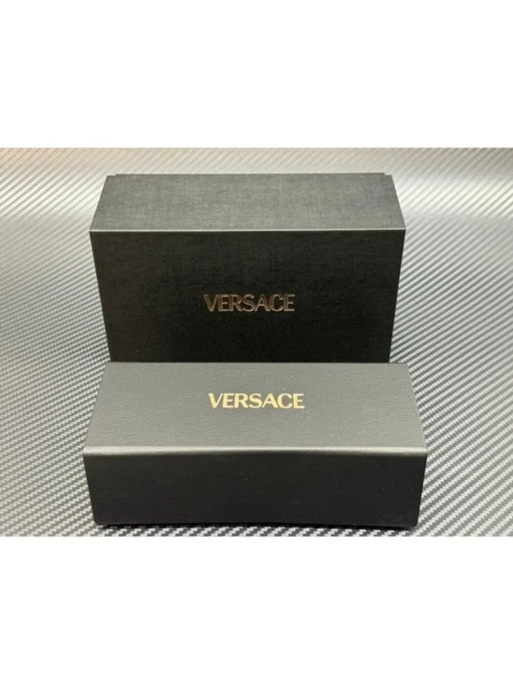 New Versace Men Black Sunglasses 52-19-140